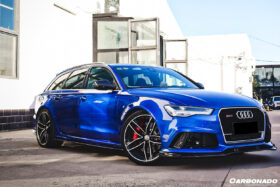 DarwinPRO 2013-2018 Audi RS6 Avant MN Style Carbon Fiber Side Skirts - image 6