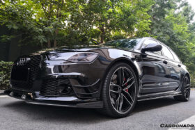 DarwinPRO 2013-2018 Audi RS6 Avant BS Style Carbon Fiber Front Lip - image 10