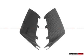 DarwinPRO 2013-2018 Audi RS6 Avant Carbon Fiber Front Bumper Caps - image 5