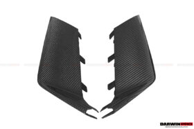 DarwinPRO 2013-2018 Audi RS6 Avant Carbon Fiber Front Bumper Caps - image 8