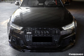 DarwinPRO 2013-2018 Audi RS6 Avant MN Style Carbon Fiber Front Lip - image 6