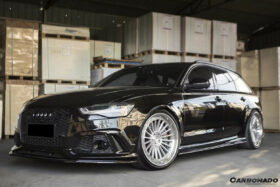 DarwinPRO 2013-2018 Audi RS6 Avant MN Style Carbon Fiber Front Lip - image 8