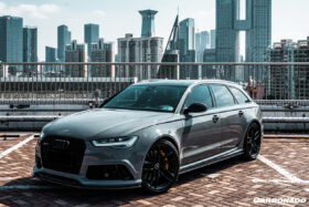 DarwinPRO 2013-2018 Audi RS6 Avant MN Style Carbon Fiber Side Skirts - image 4