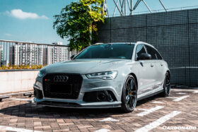 DarwinPRO 2013-2018 Audi RS6 Avant MN Style Carbon Fiber Side Skirts - image 10