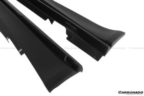 DarwinPRO 2008-2013 BMW 1M Only RZ Style Carbon Fiber Side Skirts - image 6