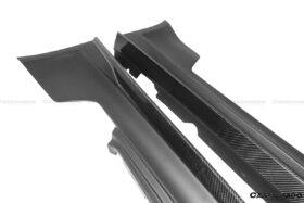 DarwinPRO 2008-2013 BMW 1M Only RZ Style Carbon Fiber Side Skirts - image 9