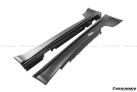 DarwinPRO 2008-2013 BMW 1M Only RZ Style Carbon Fiber Side Skirts - image 10