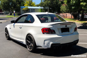DarwinPRO 2008-2013 BMW E82 1M Series RZ Style Carbon Fiber Trunk Spoiler - image 8