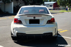 DarwinPRO 2008-2013 BMW E82 1M Series RZ Style Carbon Fiber Trunk Spoiler - image 9
