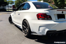 DarwinPRO 2008-2013 BMW E82 1M Series RZ Style Carbon Fiber Trunk Spoiler - image 10