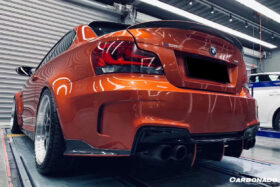 DarwinPRO 2008-2013 BMW E82 1M Series RZ Style Carbon Fiber Trunk Spoiler - image 3