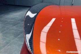DarwinPRO 2008-2013 BMW E82 1M Series RZ Style Carbon Fiber Trunk Spoiler - image 4