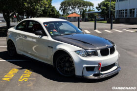 DarwinPRO 2011-2012 BMW 1M RZS Style Carbon Fiber Front Lip - image 9