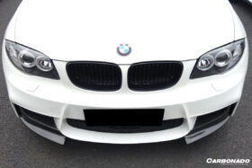 DarwinPRO 2008-2013 BMW 1M AF Style Carbon Fiber Front Lip Spiliter - image 9