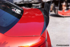 DarwinPRO 2008-2013 BMW E82 1M Series RZ Style Carbon Fiber Trunk Spoiler - image 6