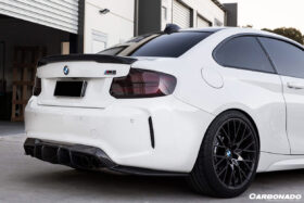 DarwinPRO 2016-2021 BMW 2 Series M2 & M2C F87 F22 VRS Style Trunk Spoiler - image 5