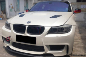 DarwinPRO 2008-2012 BMW 3 Series E90 LCI VRS Style Carbon Fiber Hood - image 9