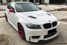DarwinPRO 2008-2012 BMW 3 Series E90 LCI VRS Style Carbon Fiber Hood - image 3