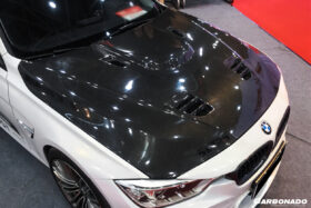 DarwinPRO 2013-2019 BMW 3 Series F30 F35 RZ Style Carbon Fiber Hood - image 6