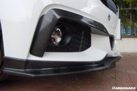 DarwinPRO 2014-2017 BMW 4 Series F32 F33 M Sport ECC Style Carbon Fiber Front Lip - image 4