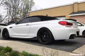 DarwinPRO 2011-2018 BMW 6 Series F12 M6 Convertiable VRS Style Carbon Fiber Trunk Spoiler - image 9