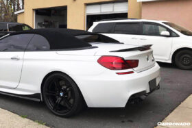 DarwinPRO 2011-2018 BMW 6 Series F12 M6 Convertiable VRS Style Carbon Fiber Trunk Spoiler - image 4