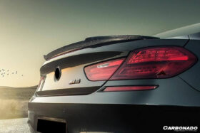 DarwinPRO 2011-2018 BMW 6 Series F13 F06 M6 VRS Style Carbon Fiber Trunk Spoiler - image 5