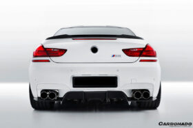 DarwinPRO 2011-2018 BMW 6 Series F13 F06 M6 VRS Style Carbon Fiber Trunk Spoiler - image 2