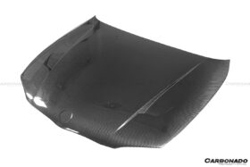 DarwinPRO 2008-2013 BMW 1 Series E82, E88, 1M, RZ Style Carbon Fiber Hood - image 8