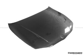 DarwinPRO 2008-2013 BMW 1 Series E82, E88, 1M, RZ Style Carbon Fiber Hood - image 9