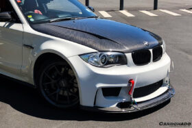 DarwinPRO 2008-2013 BMW 1 Series E82, E88, 1M, RZ Style Carbon Fiber Hood - image 5