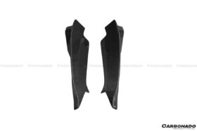 DarwinPRO 2008-2013 BMW 1M RZ Style Carbon Fiber Rear Bumper Cap Spiliter - image 10