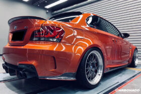 DarwinPRO 2008-2013 BMW 1M RZ Style Rear Lip - image 2