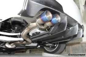 DarwinPRO 2008-2013 BMW 1M RZ Style Carbon Fiber Rear Lip & Diffuser Undertray - image 10
