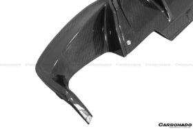 DarwinPRO 2012-2018 BMW F12 F13 M6 MP Style Carbon Fiber Rear Lip Diffuser - image 8