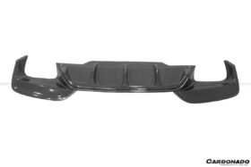 DarwinPRO 2012-2018 BMW F12 F13 M6 MP Style Carbon Fiber Rear Lip Diffuser - image 7