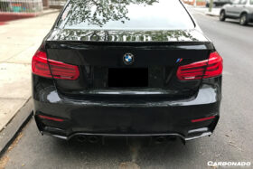 DarwinPRO 2014-2020 BMW F82 M4 Coupe D3 Style Carbon Fiber Trunk Spoiler - image 4