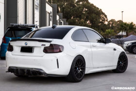 DarwinPRO 2016-2020 BMW M2 F87 VRS Style Carbon FIber Rear Lip - image 6