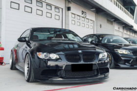 DarwinPRO 2008-2012 BMW M3 E90 | E92 | E93 GTSII Style Carbon Fiber Front Lip - image 4