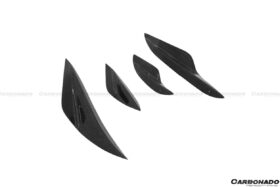 DarwinPRO 2008-2012 BMW M3 E90 E92 E93 KA Style Carbon Fiber Canards - image 9