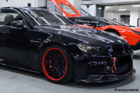 DarwinPRO 2008-2012 BMW M3 E90 E92 E93 VRS Style Carbon Fiber Front Lip With Undertray - image 2