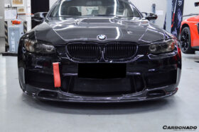 DarwinPRO 2008-2012 BMW M3 E90 E92 E93 VRS Style Carbon Fiber Front Lip With Undertray - image 4