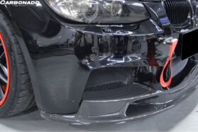 DarwinPRO 2008-2012 BMW M3 E90 E92 E93 VRS Style Carbon Fiber Front Lip With Undertray - image 5
