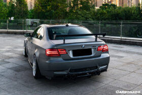 DarwinPRO 2008-2012 BMW M3 E92 & E93 & 3 Series & 1 Series & 1M E82 E88 E90 E92 RZ Style Trunk Spoiler - image 4