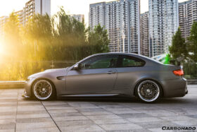 DarwinPRO 2008-2012 BMW M3 E92 E93 ET Style Carbon Fiber Side Skirts Under Board - image 3