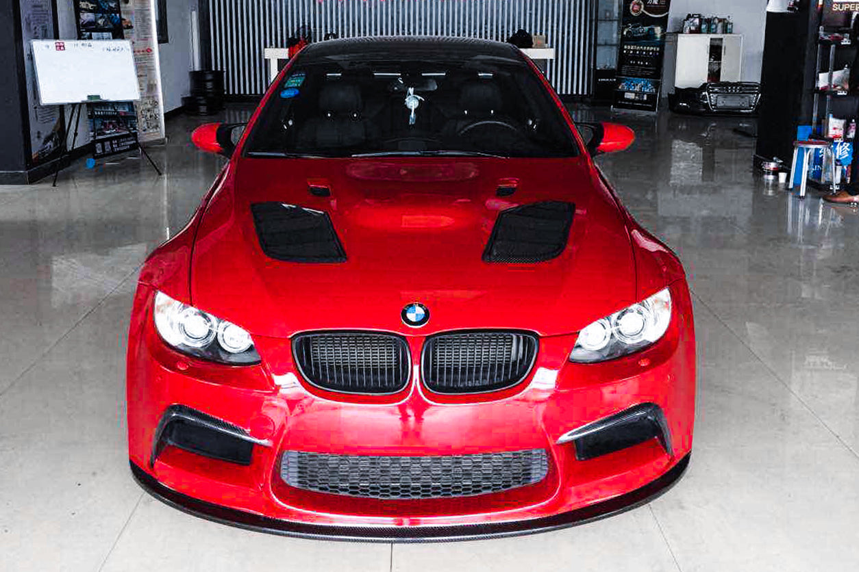 DarwinPRO 2008-2013 BMW M3 E92 & E93 Carbon Fiber Hood Carbonado (SIB) - FF Performance
