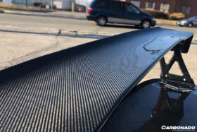 DarwinPRO 2008-2012 BMW M3 E92 E93 VA Style Carbon Fiber Trunk Spoiler - image 8