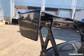 DarwinPRO 2008-2012 BMW M3 E92 E93 VA Style Carbon Fiber Trunk Spoiler - image 3