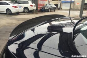 DarwinPRO 2008-2012 BMW M3 E92 MP Style Carbon Fiber Trunk Spoiler - image 8