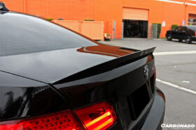 DarwinPRO 2008-2012 BMW M3 E92 MP Style Carbon Fiber Trunk Spoiler - image 10